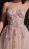 Strapless Long Prom Ball Gown: Andrea & Leo A1468 sold by PromGirl