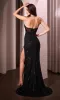 Strapless Long Beaded Prom Dress: Ladivine CD3929 sold by PromGirl