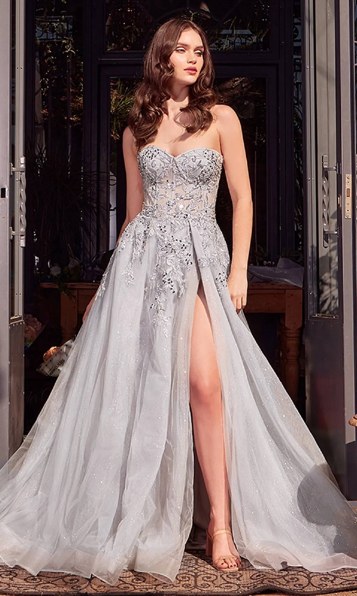 Strapless Prom Ball Gown: Andrea & Leo A1415 sold by PromGirl product image thumbnail 4