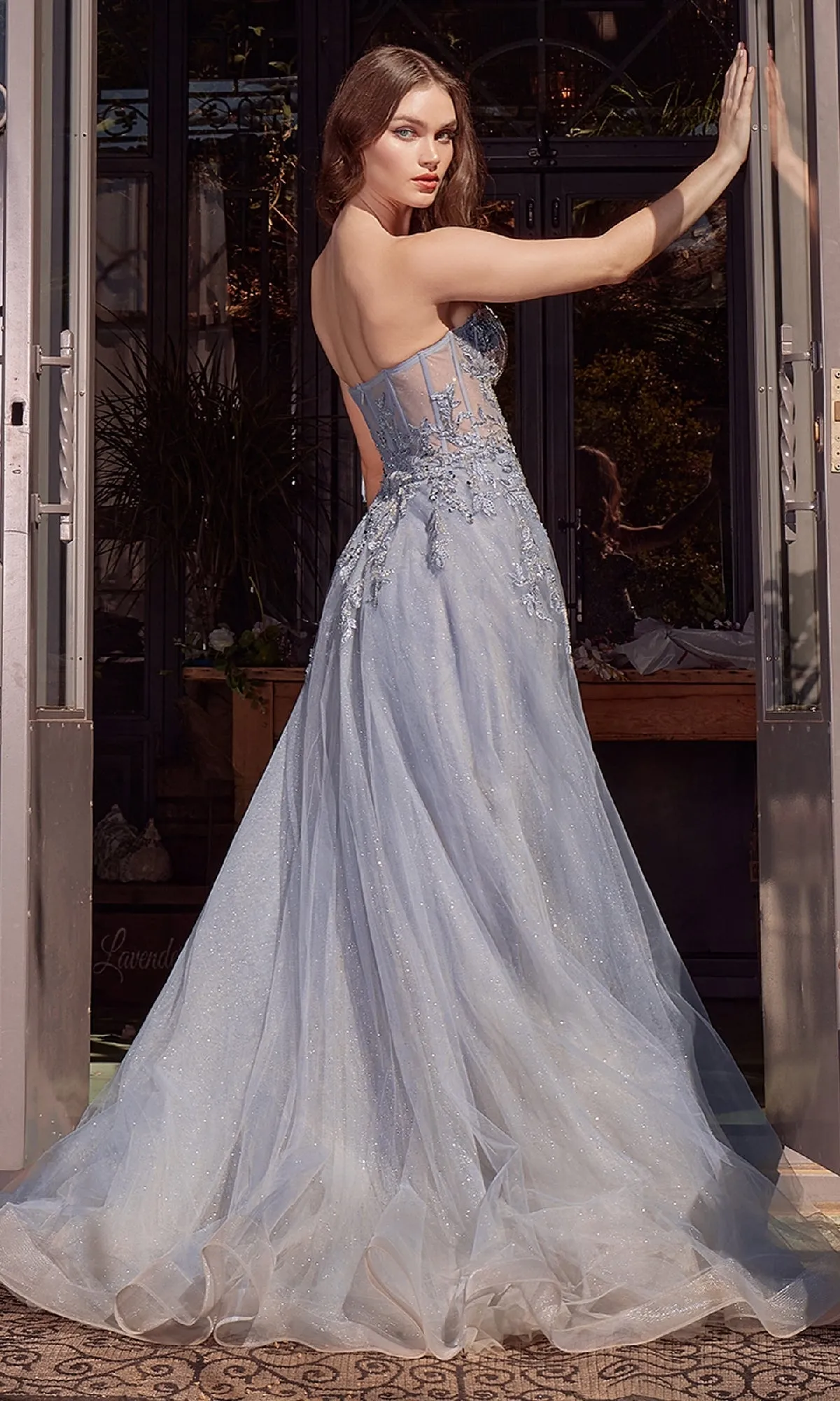 Strapless Prom Ball Gown: Andrea & Leo A1415 sold by PromGirl product image thumbnail 2