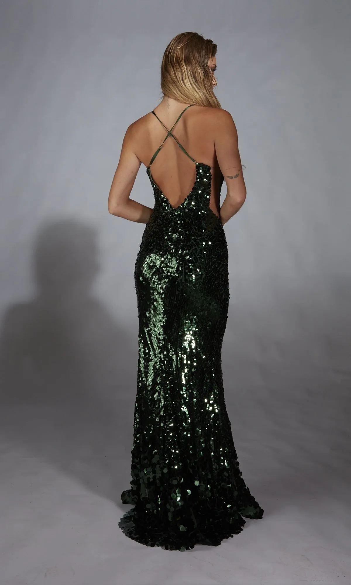 Sleek Long Sequin Prom Dress: Alyce 61765 sold by PromGirl product image thumbnail 2