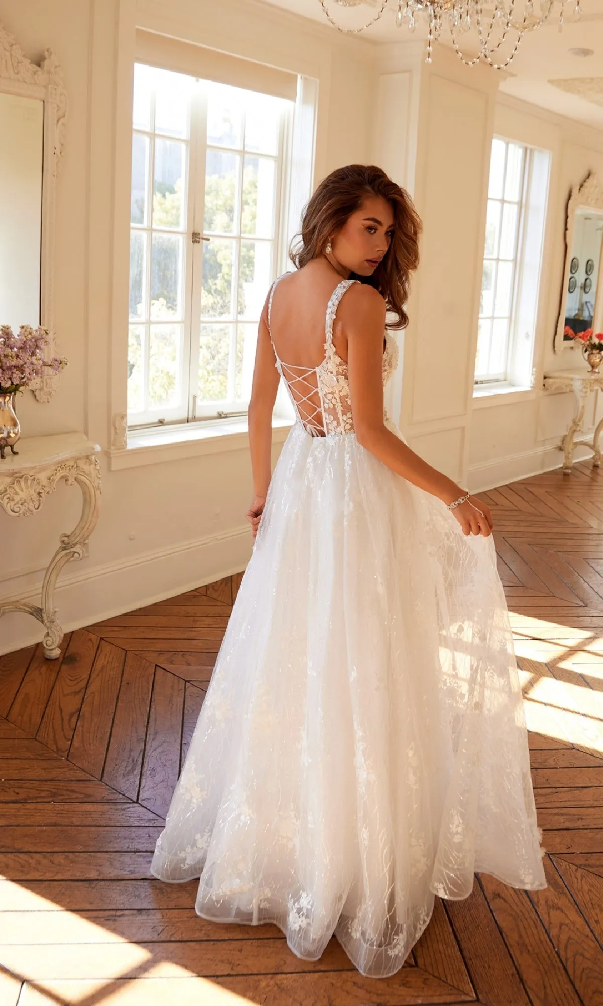 Long Prom Dress: Juliet JT2495AW sold by PromGirl product image thumbnail 2