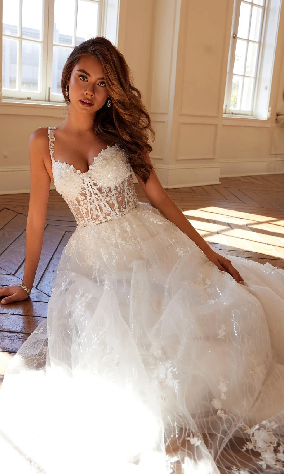 Long Prom Dress: Juliet JT2495AW sold by PromGirl product image thumbnail 3