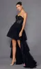 High-Low Strapless Prom Dress: Juliet JT2488S sold by PromGirl