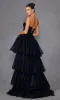 High-Low Strapless Prom Dress: Juliet JT2488S sold by PromGirl