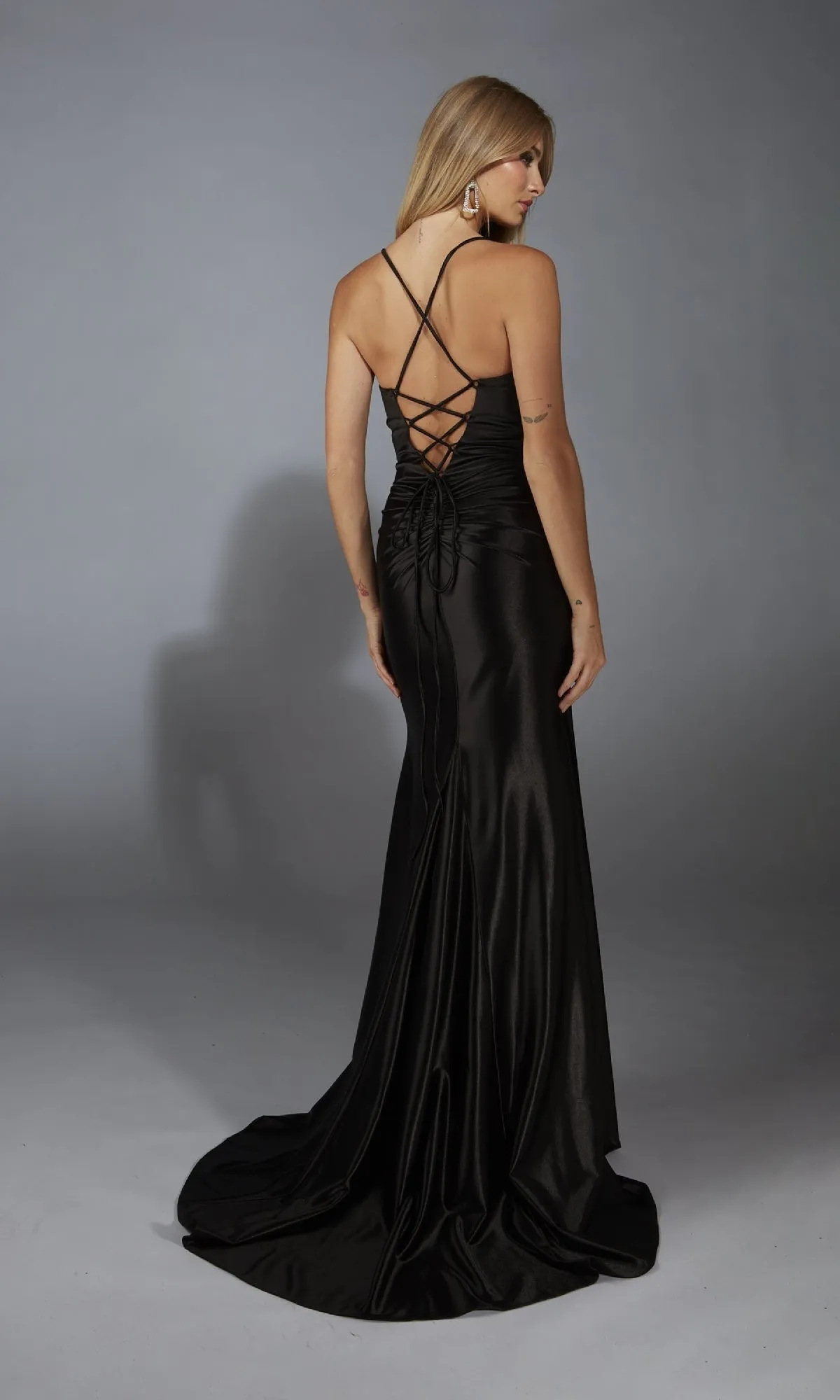 Long Black Prom Dress: Aerie Couture 304 sold by PromGirl product image thumbnail 2