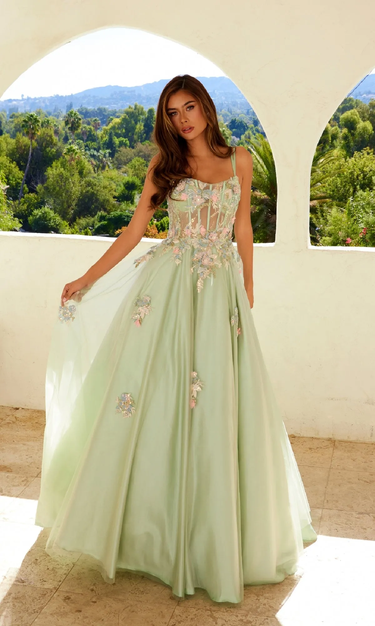 Long Prom Dress: Juliet JT2565U sold by PromGirl product image thumbnail 5
