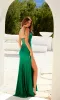 Cowl-Neck Long Prom Dress: Juliet JT25181 sold by PromGirl