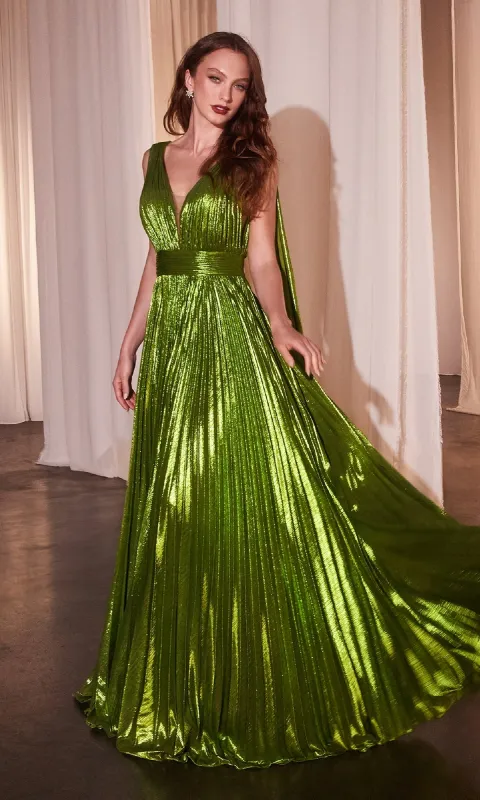 Long Prom Dress: Ladivine CD802 sold by PromGirl