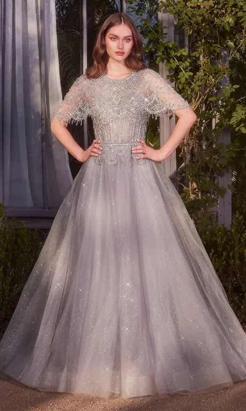 Long Formal Dress: Andrea and Leo A1444 sold by PromGirl