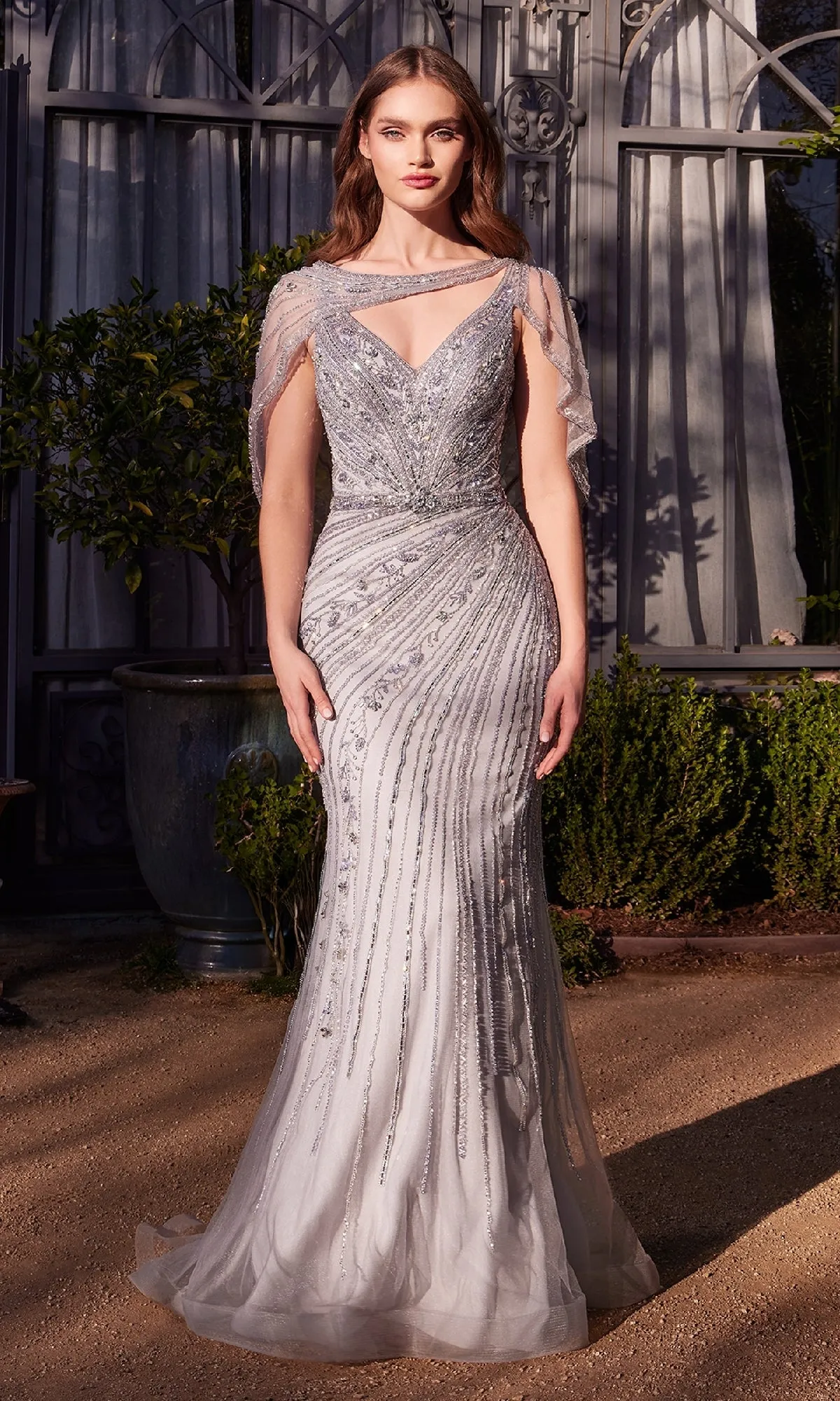 Long Formal Dress: Andrea and Leo A1443 sold by PromGirl