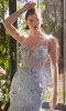 Long Blue Sequin Prom Dress: Andrea & Leo A1429 sold by PromGirl