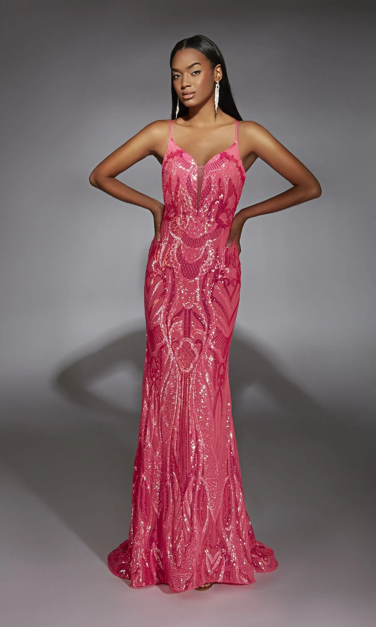 Long Prom Dress: Alyce 61930 sold by PromGirl product image thumbnail 3