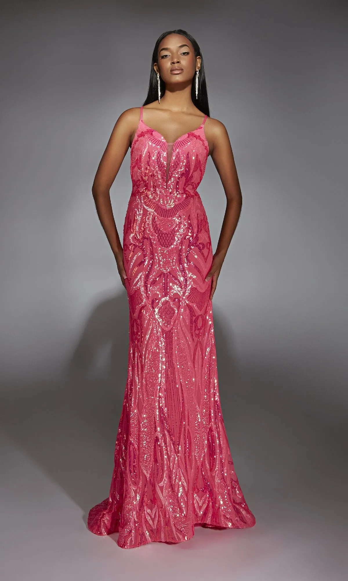 Long Prom Dress: Alyce 61930 sold by PromGirl