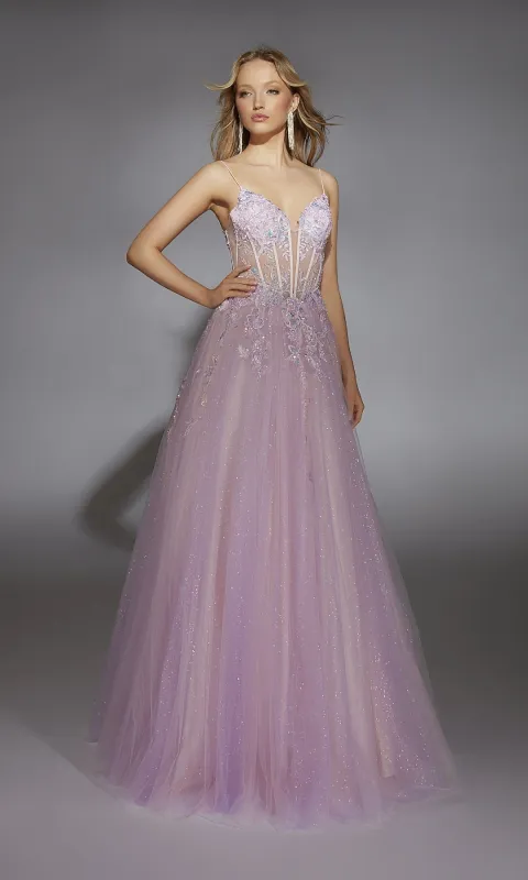 Long Prom Dress: Alyce 61865 sold by PromGirl