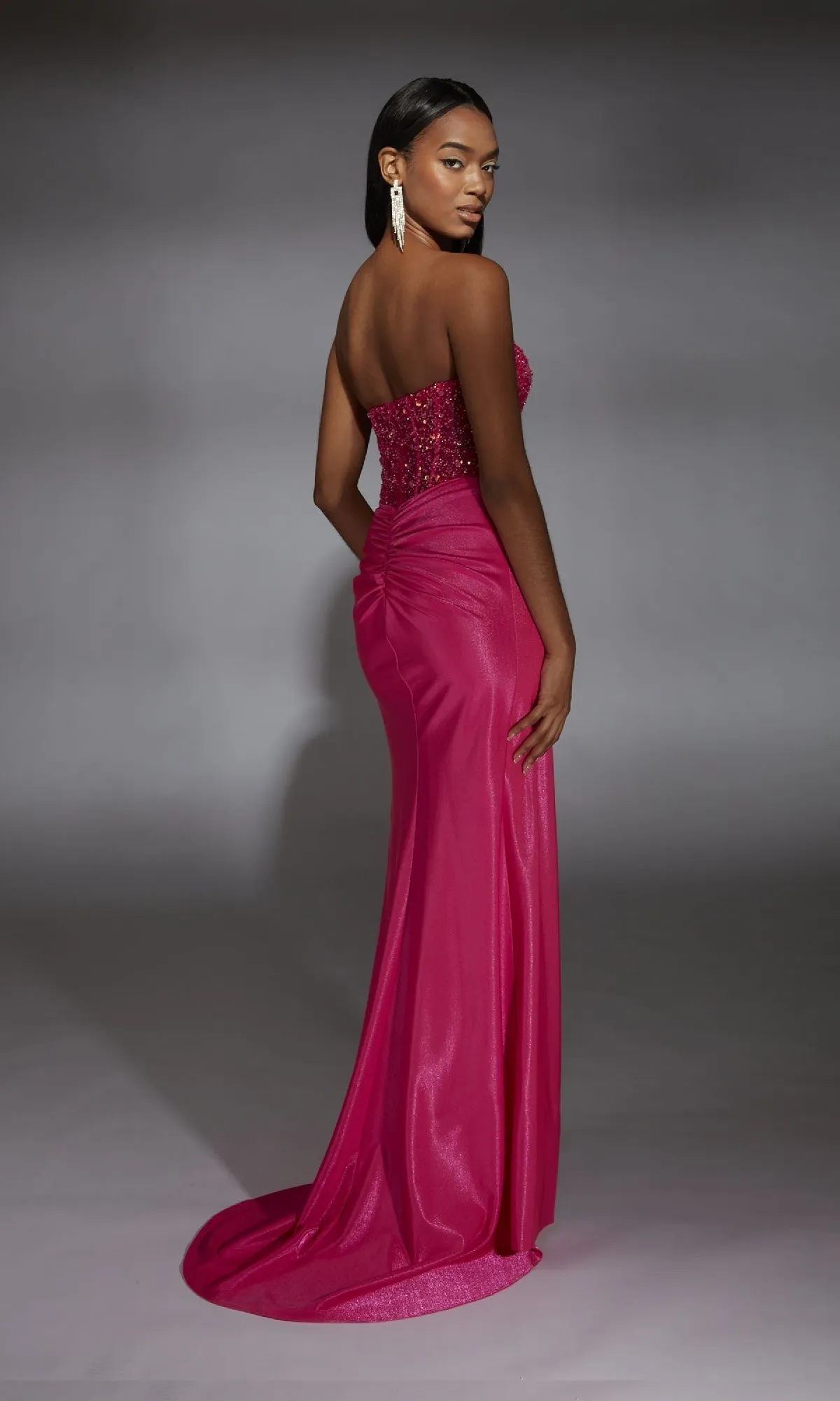 Long Prom Dress: Alyce 61844 sold by PromGirl product image thumbnail 2