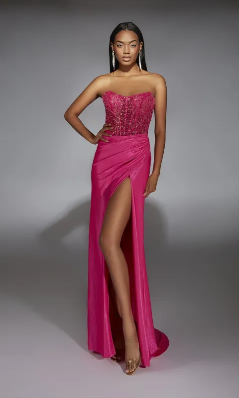 Long Prom Dress: Alyce 61844 sold by PromGirl