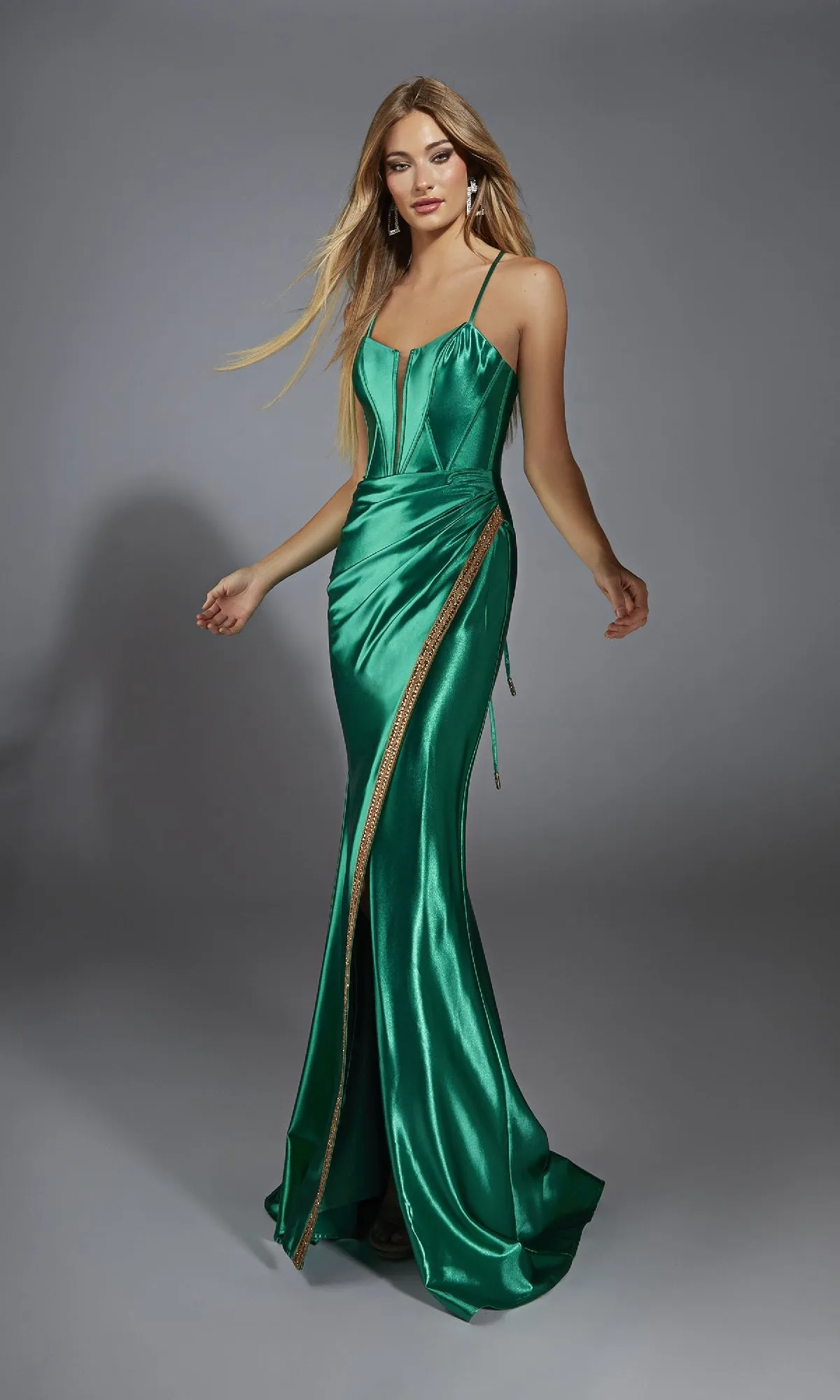 Long Prom Dress: Alyce 61849 sold by PromGirl