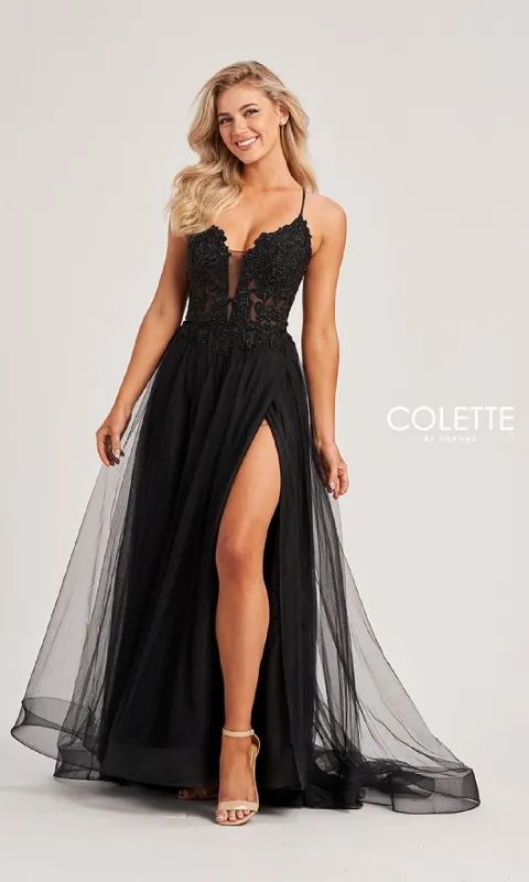 Long Prom Dress: Colette CL8320 sold by PromGirl