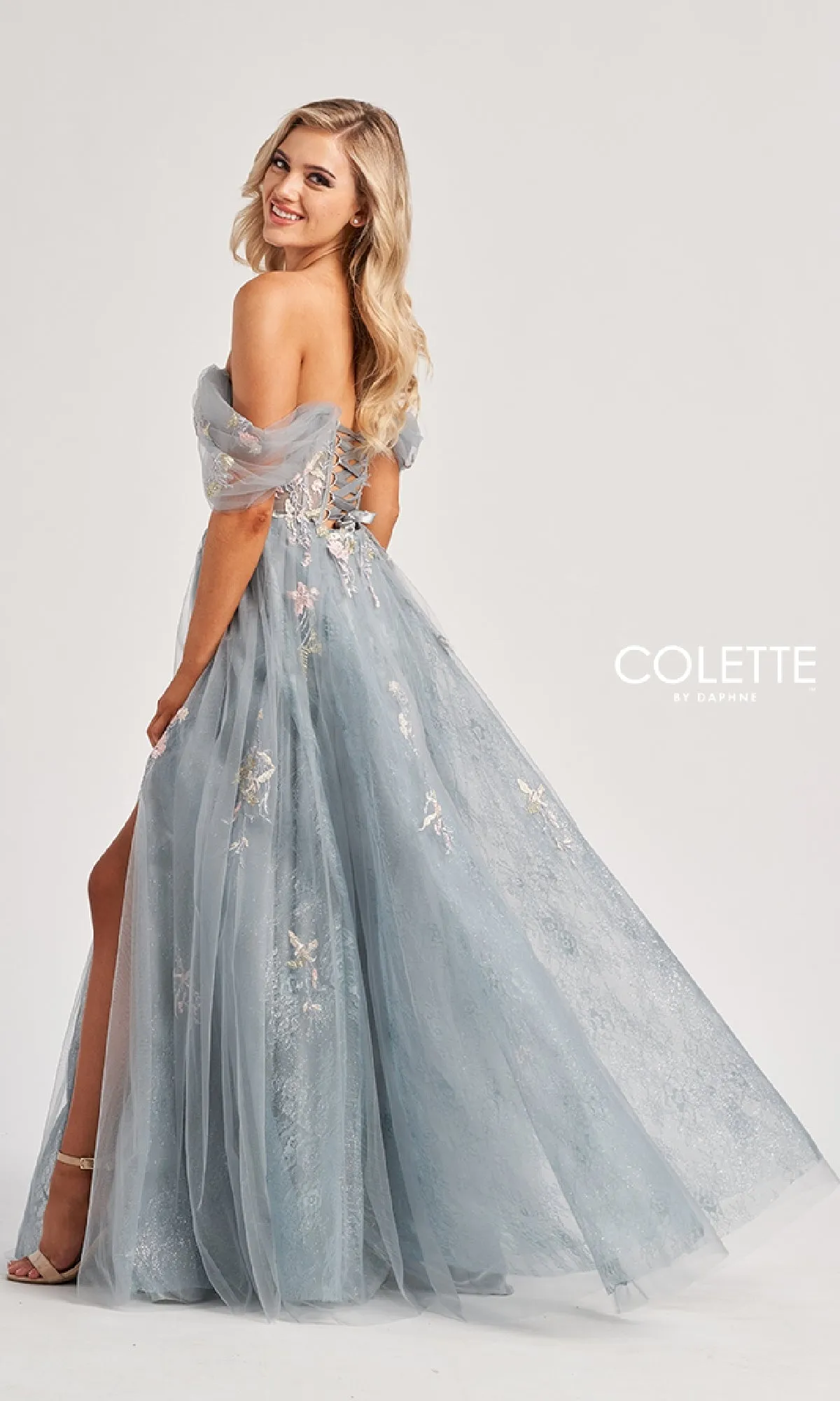 Long Prom Dress: Colette CL8150 sold by PromGirl product image thumbnail 2