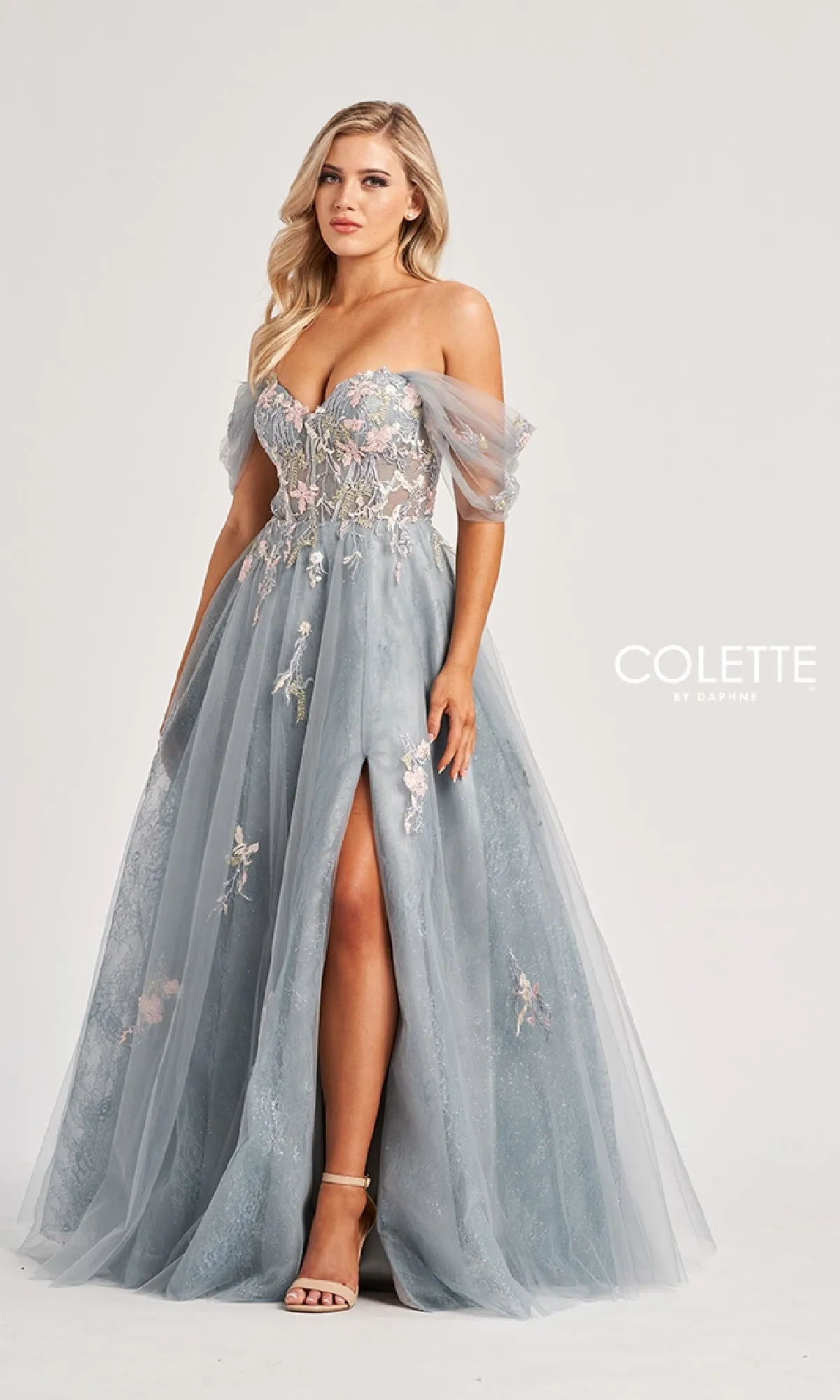 Long Prom Dress: Colette CL8150 sold by PromGirl product image thumbnail 4