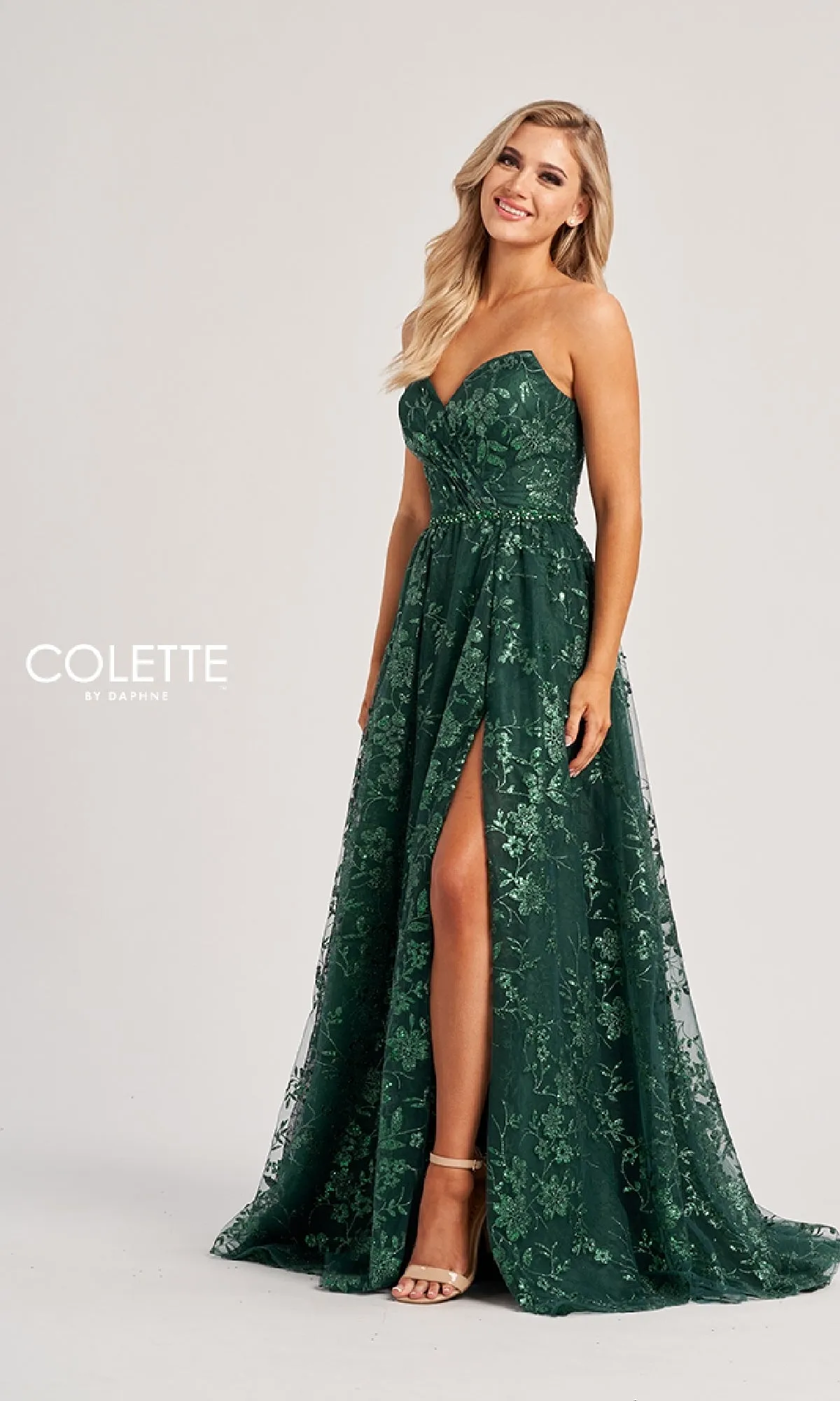 Long Prom Dress: Colette CL8260 sold by PromGirl product image thumbnail 3