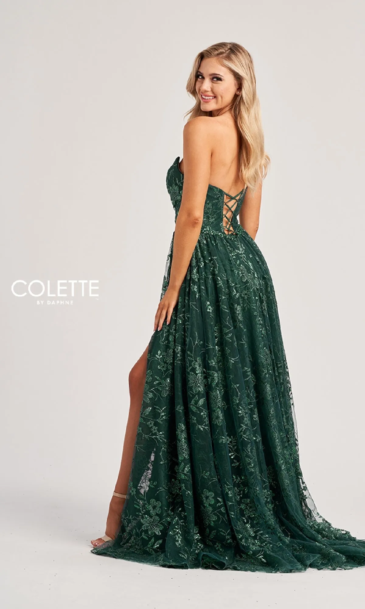 Long Prom Dress: Colette CL8260 sold by PromGirl product image thumbnail 4