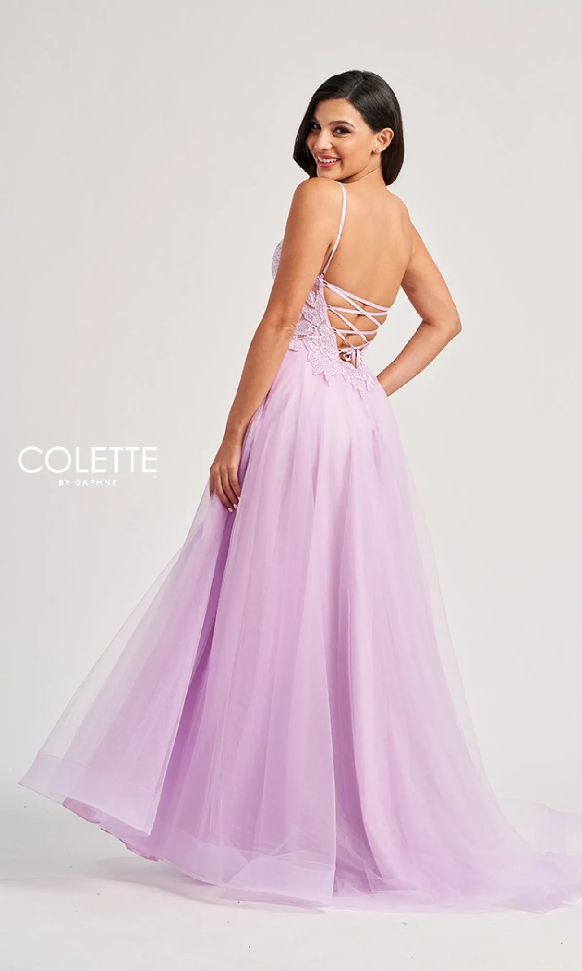 Long Prom Dress: Colette CL8100 sold by PromGirl product image thumbnail 2