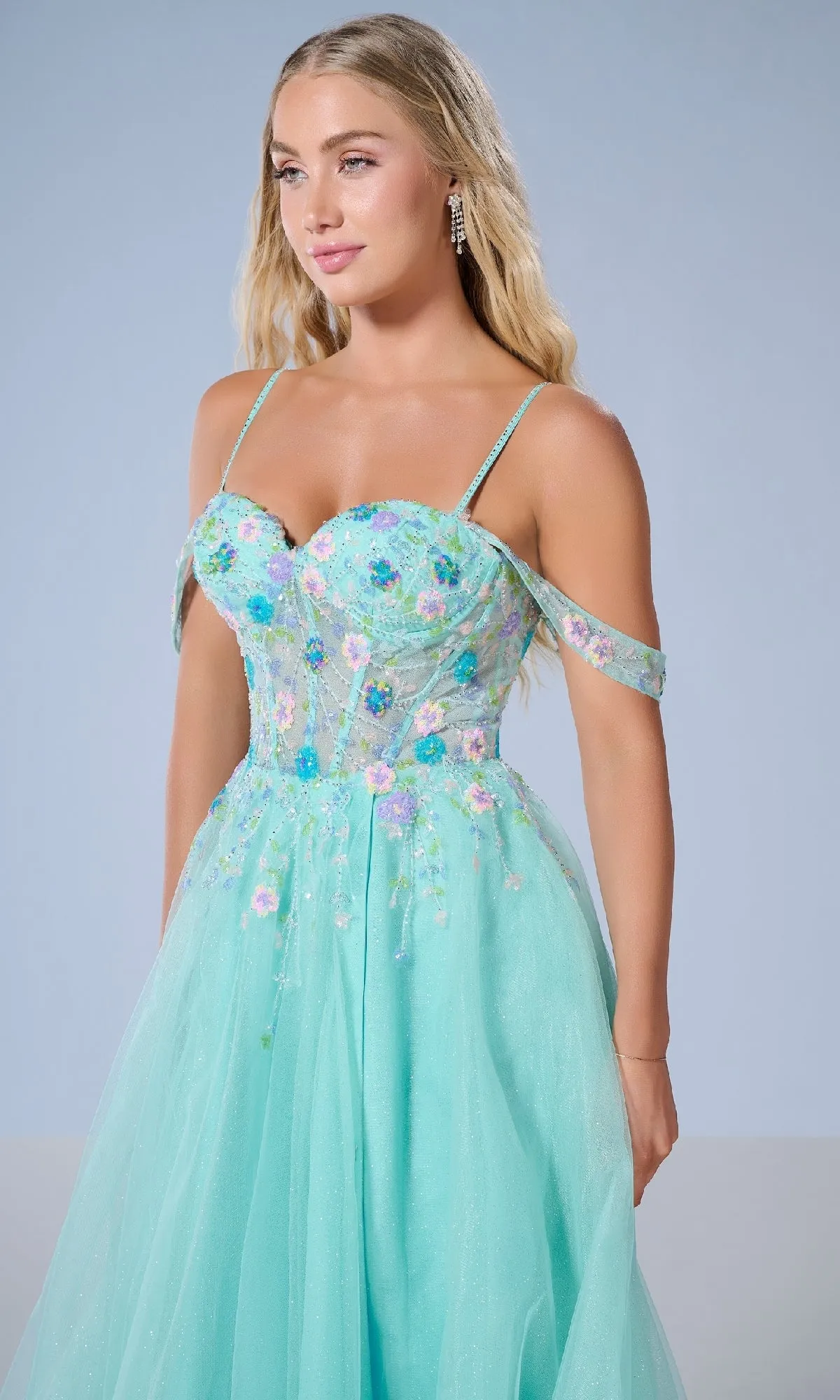 Long Prom Dress: Tiffany 16251 sold by PromGirl product image thumbnail 4