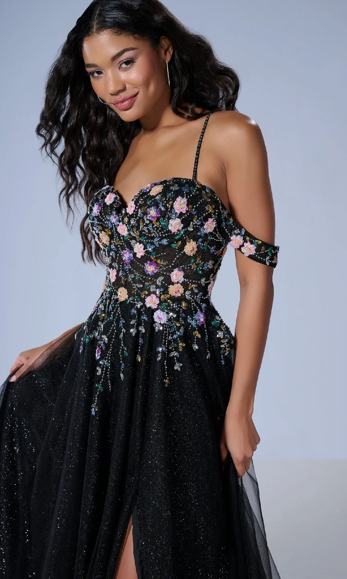 Long Prom Dress: Tiffany 16251 sold by PromGirl product image thumbnail 5