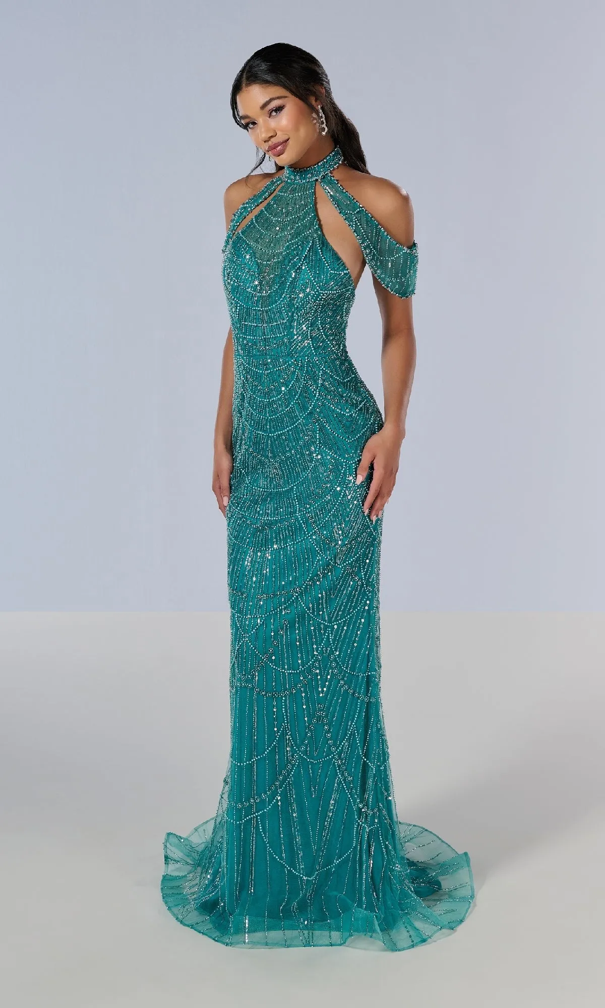 Long Prom Dress: Tiffany 16207 sold by PromGirl product image thumbnail 3