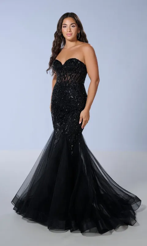 Long Prom Dress: Tiffany 16170 sold by PromGirl