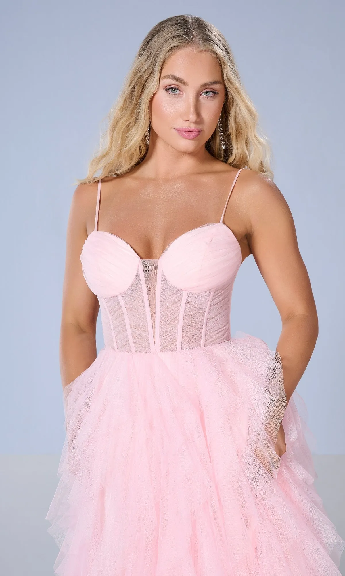 Long Prom Dress: Tiffany 16161 sold by PromGirl product image thumbnail 3