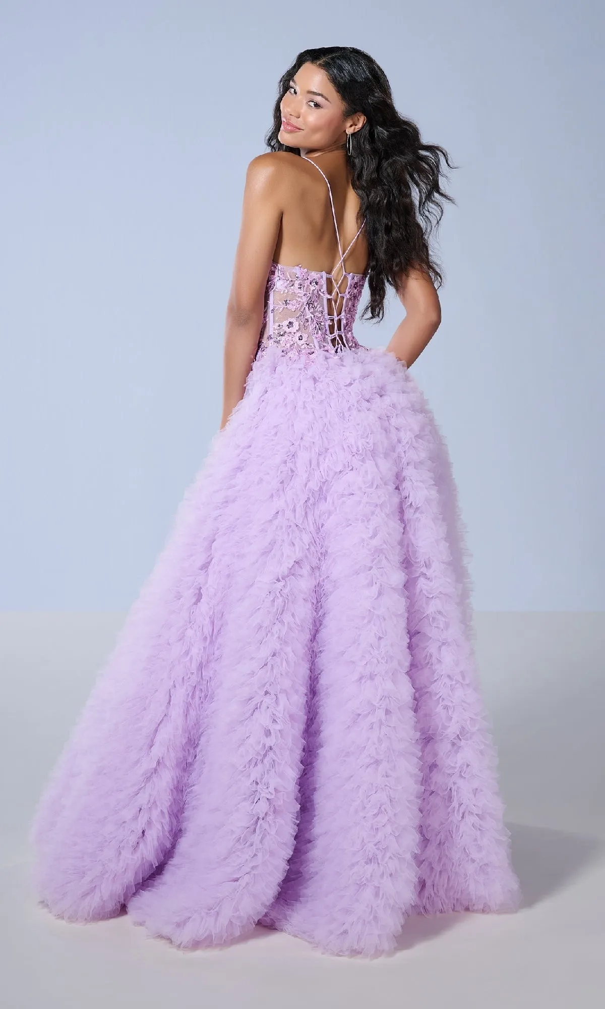 Long Prom Dress: Tiffany 16252 sold by PromGirl product image thumbnail 2