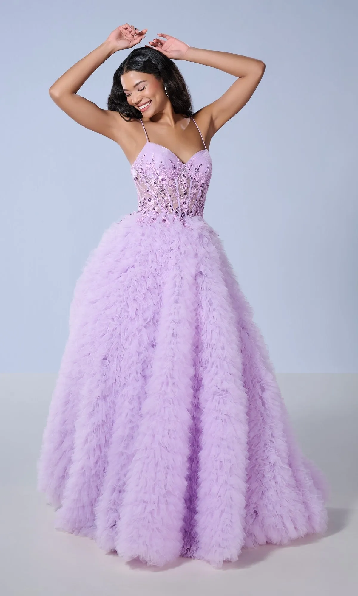 Long Prom Dress: Tiffany 16252 sold by PromGirl product image thumbnail 3