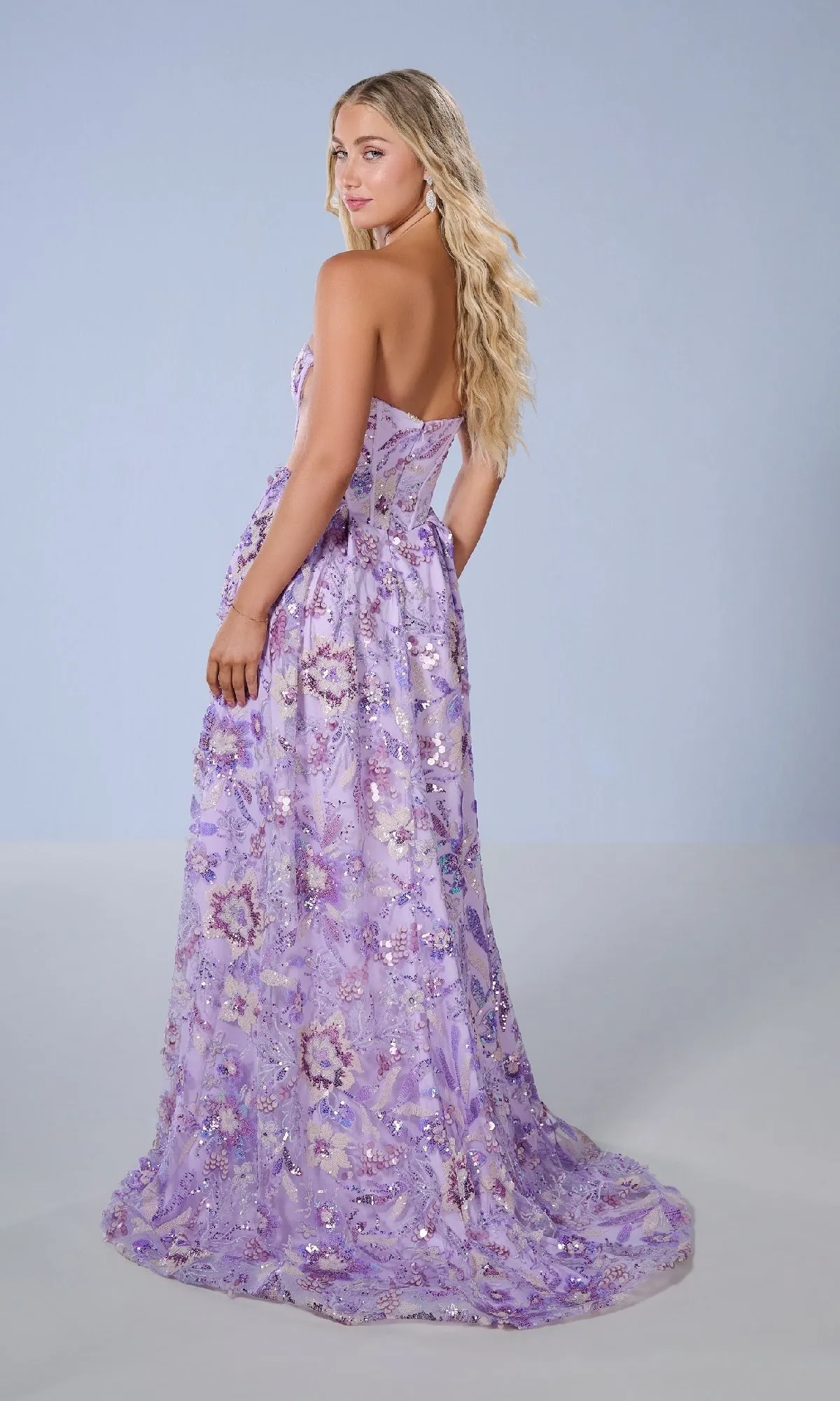 Long Prom Dress: Tiffany 16238 sold by PromGirl product image thumbnail 2