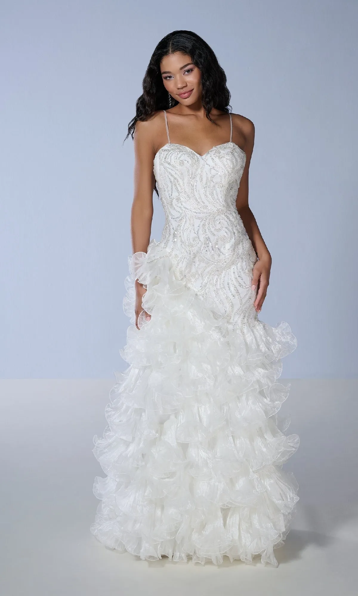 Long Prom Dress: Tiffany 16234 sold by PromGirl product image thumbnail 4