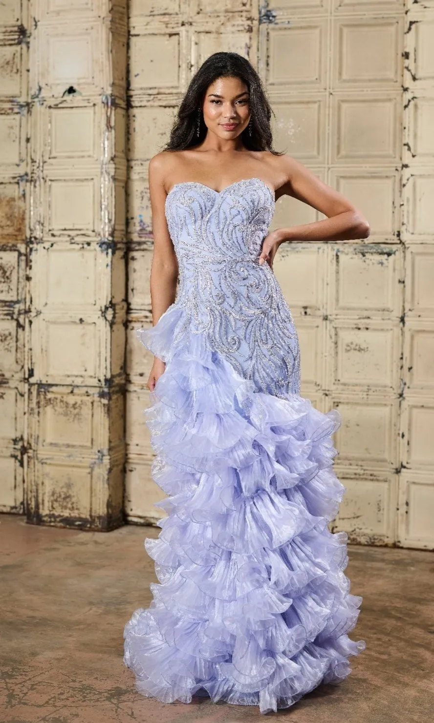Long Prom Dress: Tiffany 16234 sold by PromGirl