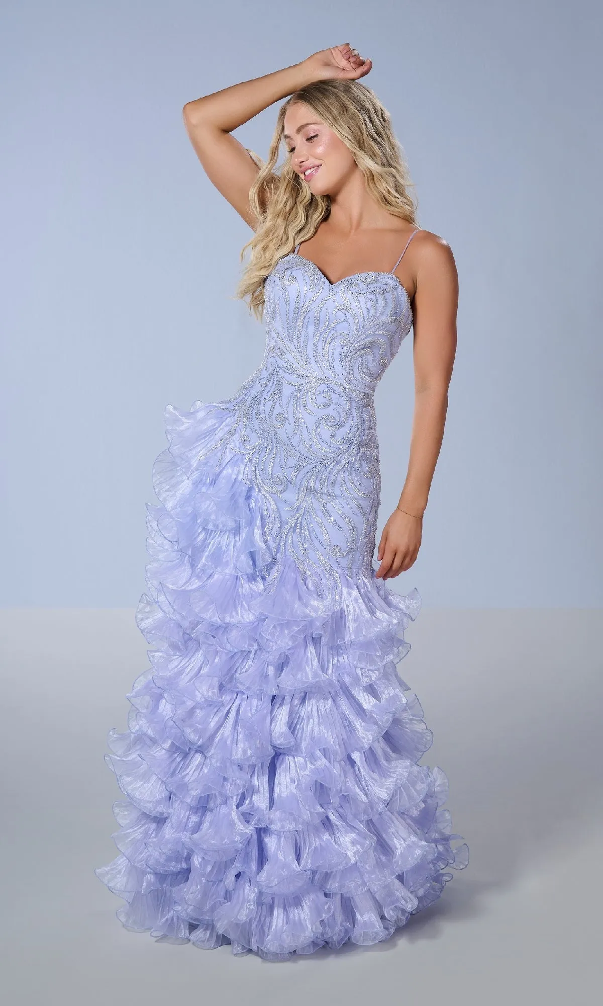 Long Prom Dress: Tiffany 16234 sold by PromGirl product image thumbnail 2
