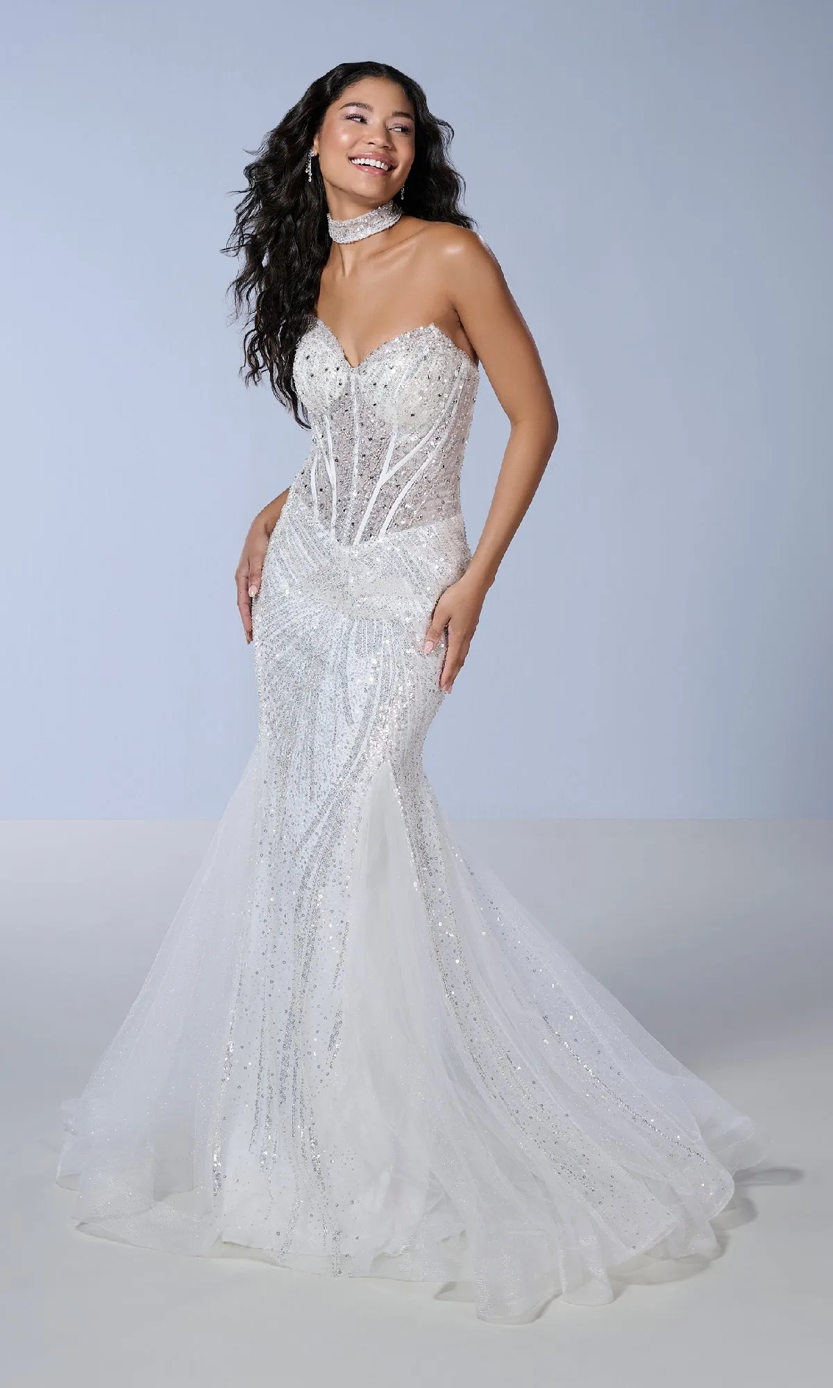 Long Prom Dress: Tiffany 16232 sold by PromGirl product image thumbnail 3