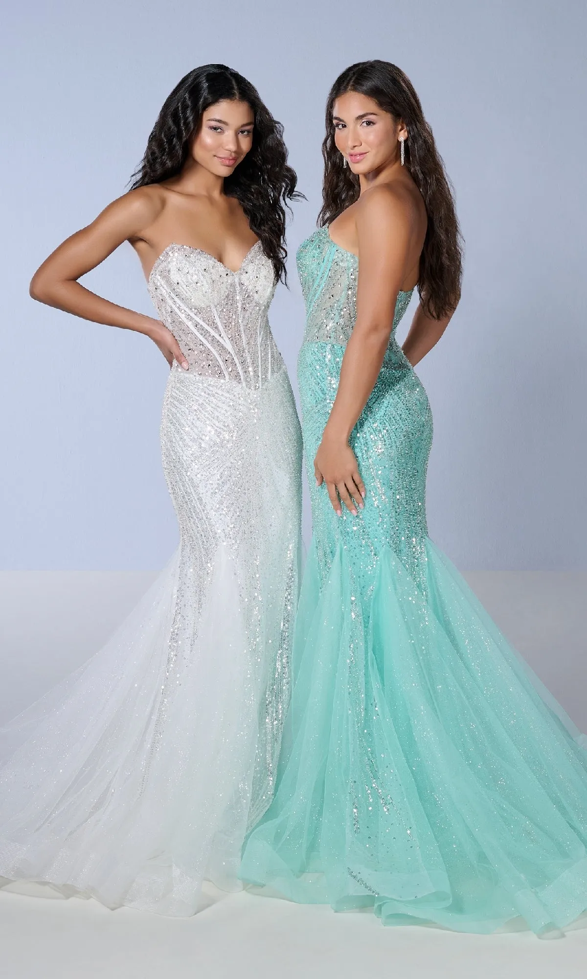 Long Prom Dress: Tiffany 16232 sold by PromGirl product image thumbnail 5