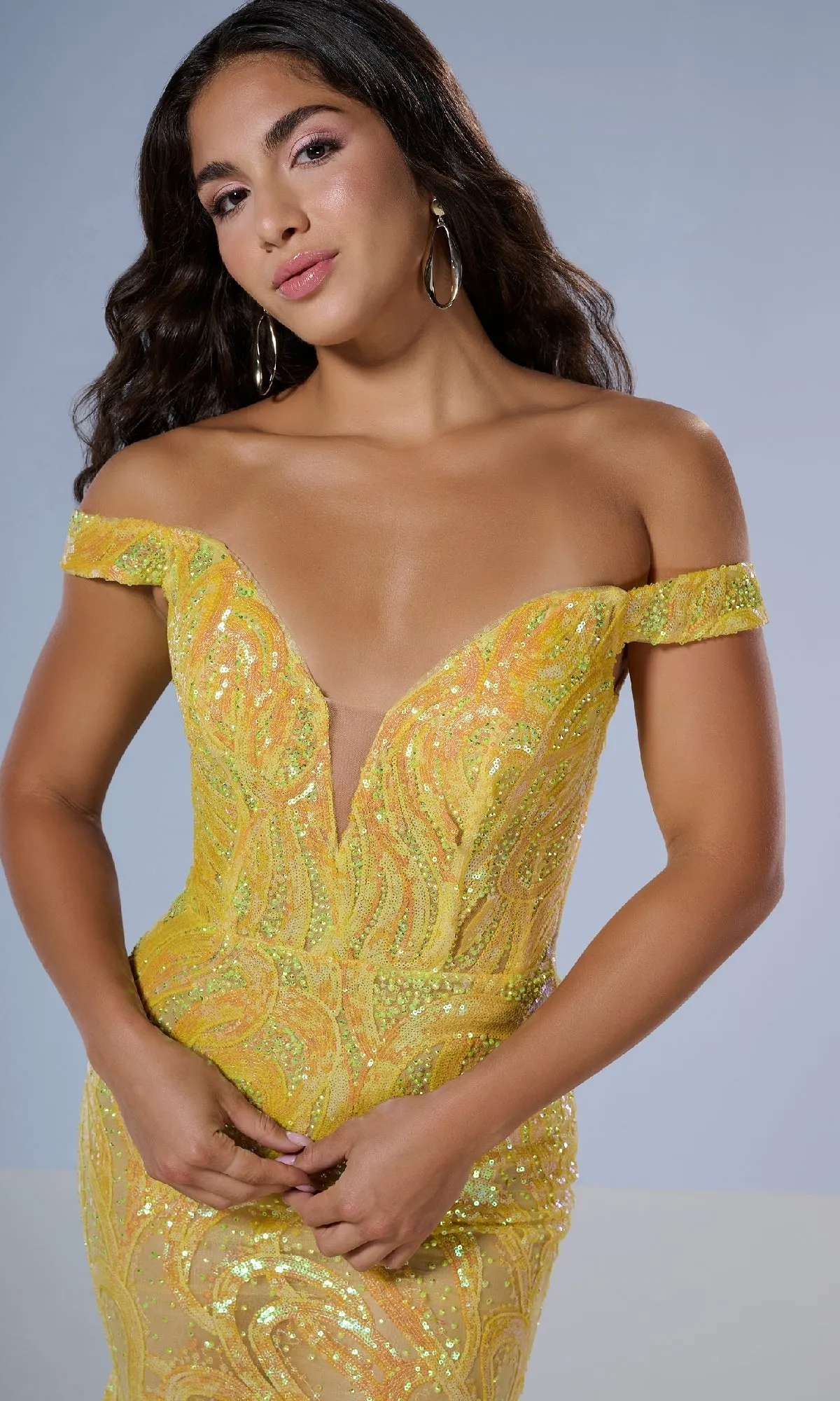 Long Prom Dress: Tiffany 16224 sold by PromGirl product image thumbnail 5