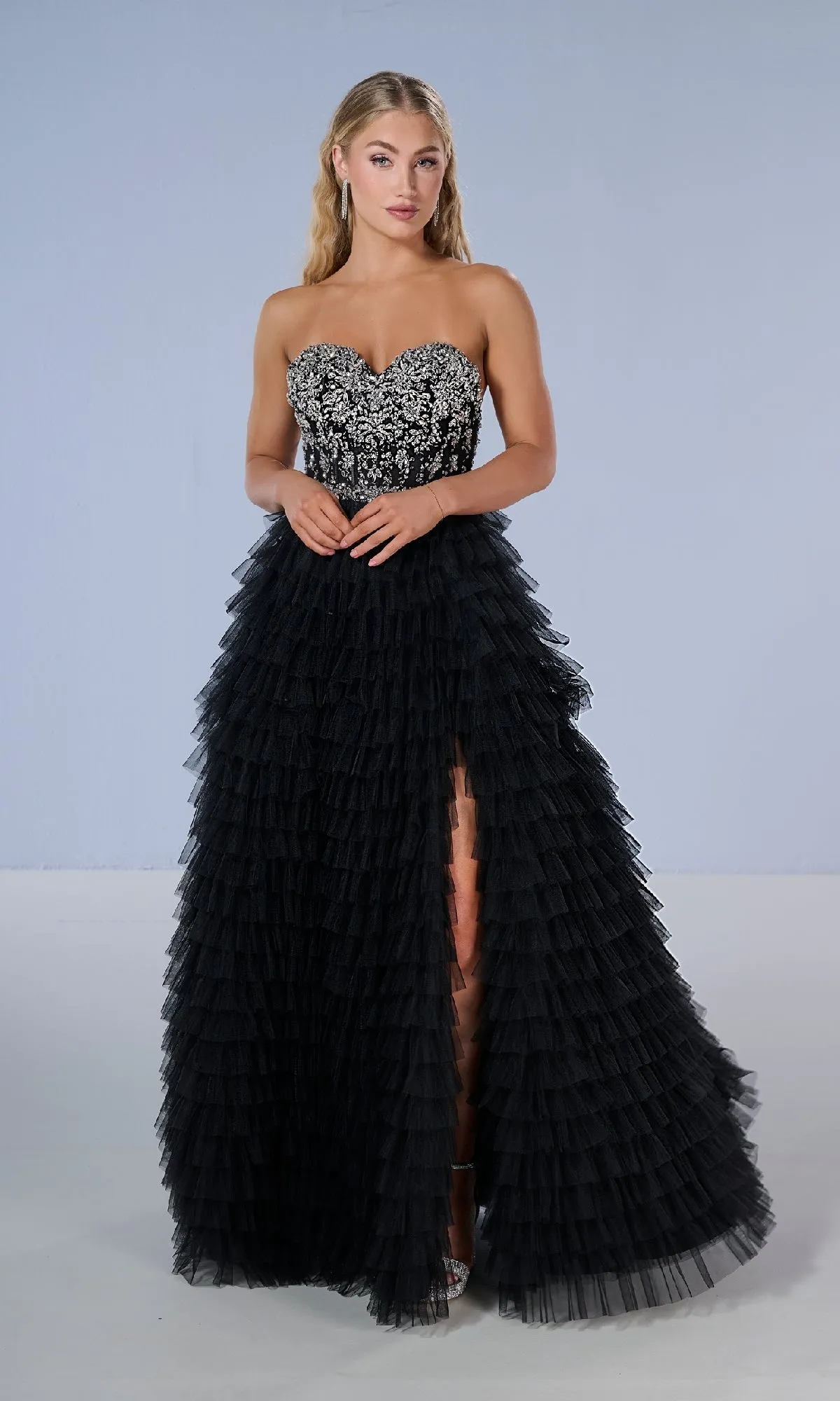 Long Prom Dress: Tiffany 16220 sold by PromGirl