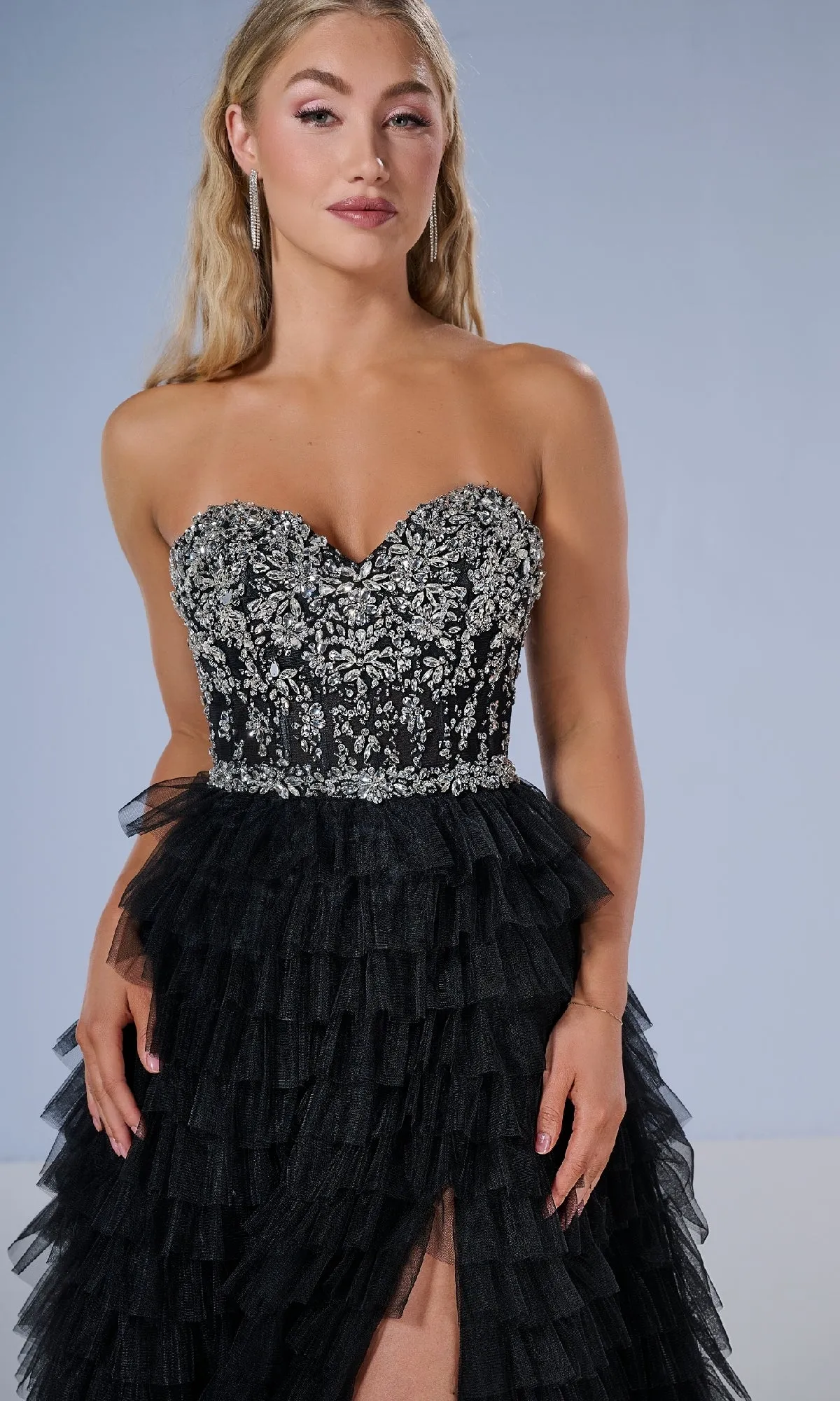 Long Prom Dress: Tiffany 16220 sold by PromGirl product image thumbnail 3