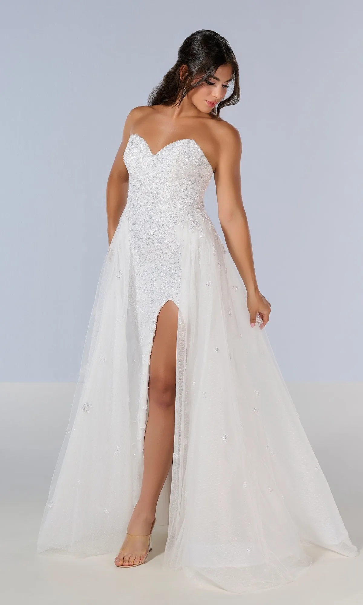 Long Prom Dress: Tiffany 16209 sold by PromGirl product image thumbnail 3