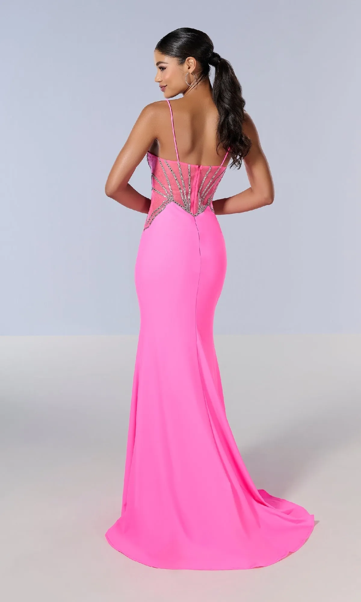 Long Prom Dress: Tiffany 16201 sold by PromGirl product image thumbnail 2