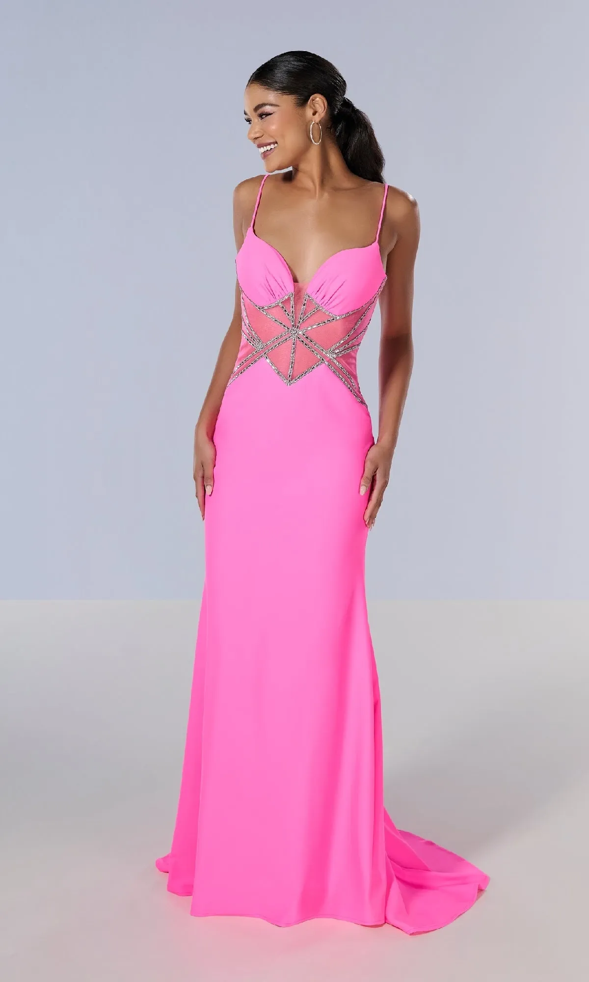 Long Prom Dress: Tiffany 16201 sold by PromGirl product image thumbnail 3
