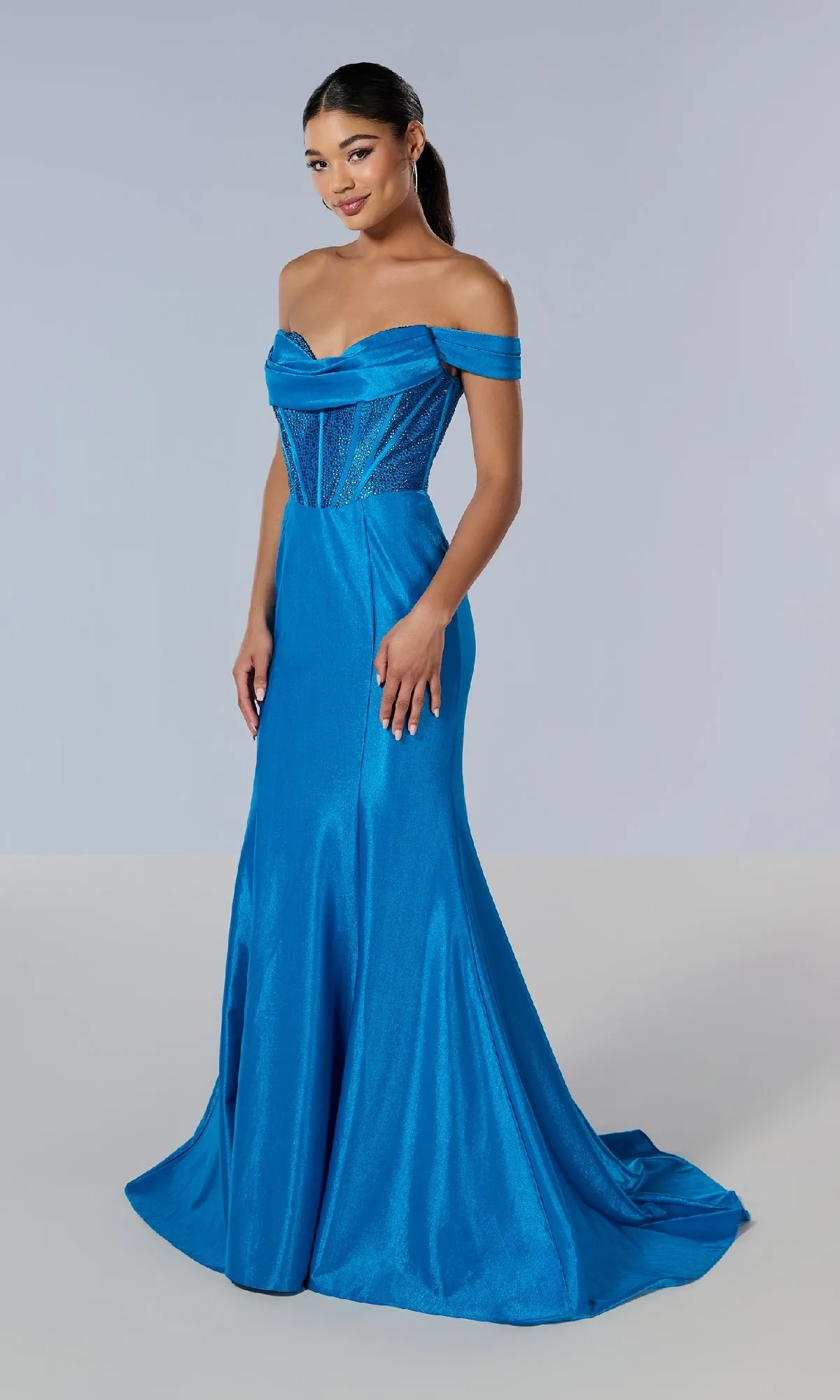 Long Prom Dress: Tiffany 16193 sold by PromGirl