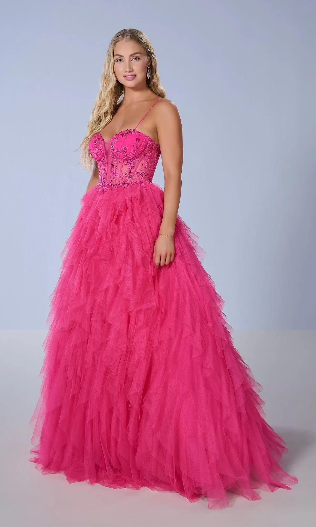 Long Prom Dress: Tiffany 16149 sold by PromGirl product image thumbnail 4
