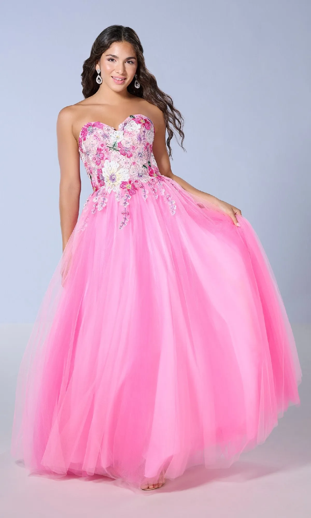 Long Prom Dress: Tiffany 16142 sold by PromGirl product image thumbnail 3